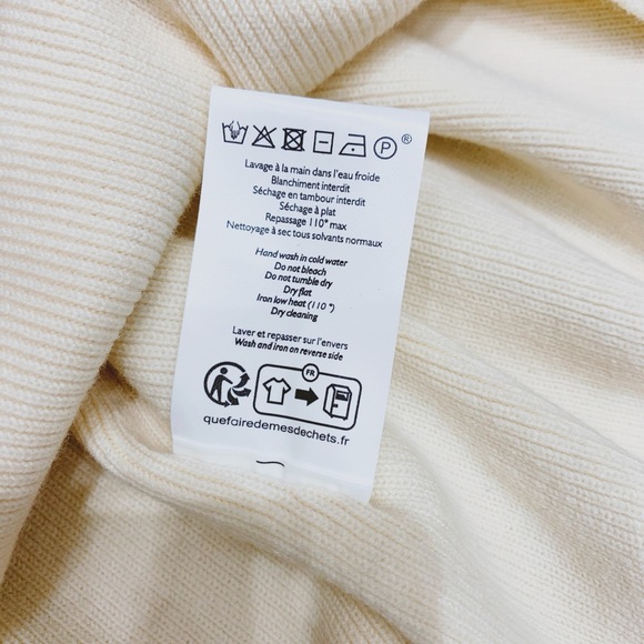 Sezane Linsey Dress Cream - Picture 11 of 11